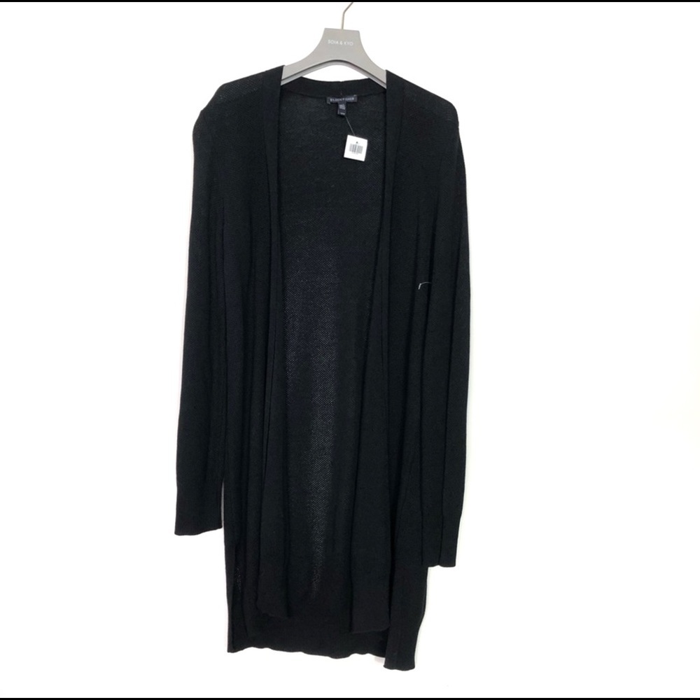 EILEEN FISHER CASHMERE CARDIGAN BLACK size XS